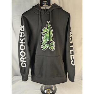 Crooks & Castles Skullbunny Hoodie Black XL – Streetwear Graphic – New Size S